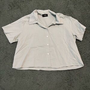 Cider Light Green Button Down Shirt
